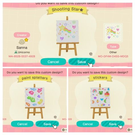 Kawaii Island, Pastel Kidcore, Pink Island, Path Design, Animal Crossing Game, Animal Crossing Qr, Kid Core, Paint Splatter, Pastel Rainbow