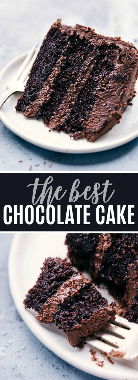 Frosting Videos, Amazing Chocolate Cake, Hersheys Chocolate, Triple Chocolate Cake, Chocolate Cake Recipe Moist, Amazing Chocolate Cake Recipe, Homemade Ideas, Homemade Chocolate Cake, Rich Chocolate Cake