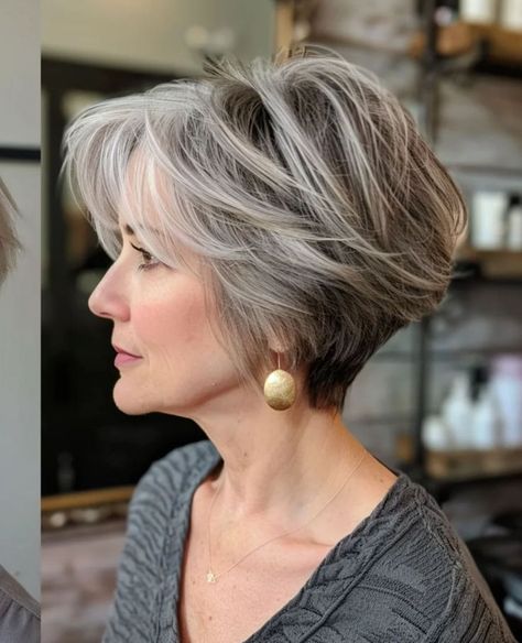 Ooops! This title is getting long. Try trimming it down. Long Pixie Back View, Short Grey Hair Styles For Women, Short Hair For Over 60 Older Women, Thinning Hair Haircuts, Short Hairstyle Women Over 60, Short Hairstyles For Women Over 60, Short Grey Hair Over 60, Short Hair For Older Women, Over 60 Short Hairstyles