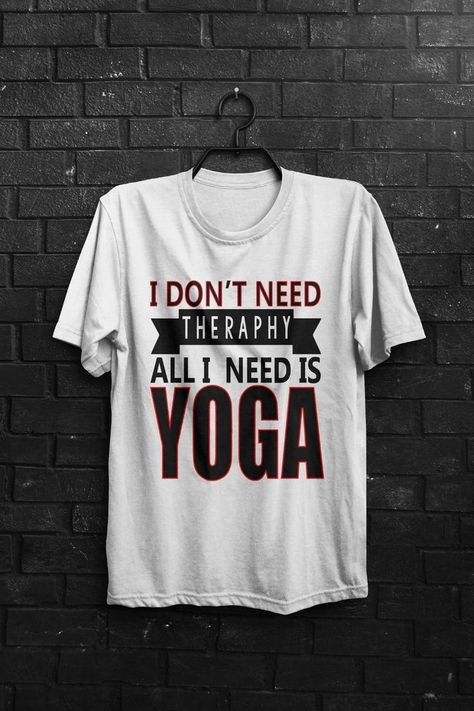 Yoga Tee Shirt, Good Vibes Shirt, Yoga Tees, Unique T Shirt Design, Tshirt Design Inspiration, Outfit Yoga, Shirt Design Inspiration, Yoga Tshirt, Inspirational Shirt