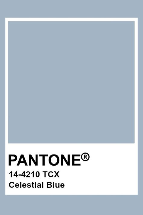 Pantone Celestial Blue Bleu Pantone, Pantone Azul, Pantone Tcx, Aesthetic Colour, Pantone Color Chart, Pantone Swatches, Pantone Palette, Pantone Colour Palettes, Pantone Colors