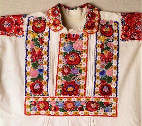 Reverse Chain Stitch, Folklore Style, Braided Chain Stitch, Stitch Head, Hungarian Embroidery, Chain Stitch Embroidery, Learn Embroidery, Folk Embroidery, Folk Dresses