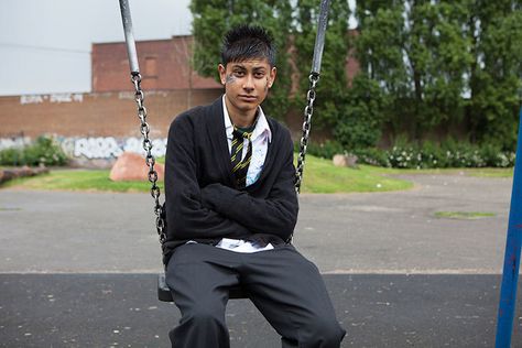 Teenager_-swing-and-last-day-at-school-%c2%a9-mahtab-hussain---you-get-me_int South Asian Men, British Asian, Portraiture Art, Muslim Men, Personal Identity, Restaurant Branding, Working Class, Business Cards Creative, New Shows