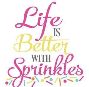 Sprinkle Quotes Sweets, Sprinkles Quotes, Foodie Quotes, Baking Quotes, Cake Quotes, Happy Cake, Donut Party, Sprinklers, Cake Business