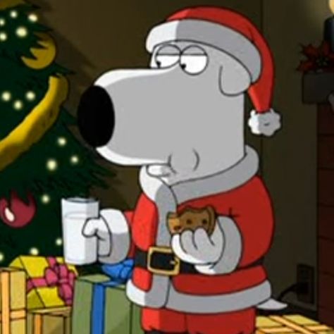 Brian Griffin from Family Guy Christmas matching pfp (Santa) Funny Christmas Matching Pfp, Matching Christmas Pfp Cartoon, Grinch Matching Pfp, Brian Family Guy Pfp, Goofy Christmas Pictures, Brian Griffin Icon, Christmas Pfp Discord, Matching Pfp Thanksgiving, Cartoon Christmas Pfp