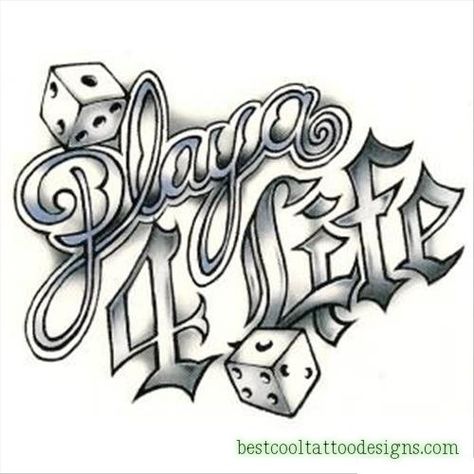 gambling-tattoo-designs-10 Life Is A Gamble Tattoo, Gambling Tattoo Design, Gambling Tattoo Ideas, Gamble Tattoo, Gambling Design, Tattoo Samples, Fancy Writing, Play 4, Gambling Machines