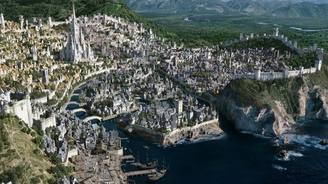 Stormwind City, Warcraft Movie, Fantasy City Map, Kingdom City, Cityscape Art, Coastal Cities, Fantasy City, Fantasy Castle, Fantasy Setting