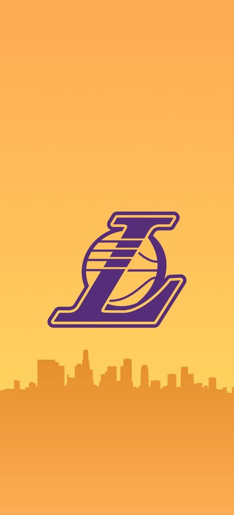 Los Angeles Lakers background featuring the iconic purple and gold colors of the team with the Lakers logo. Perfect for any Lakers fan or basketball e... Lakers Background, Lakers Wallpaper, Miami Basketball, Los Angeles Lakers Logo, Boston Basketball, Bryant Lakers, Lakers Logo, Nba Wallpapers, Basketball Wallpaper