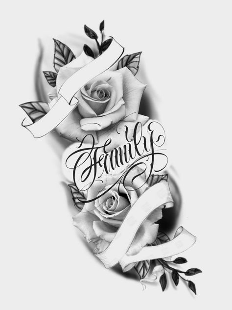 Family Tattoo Design, Memorial Tattoo Ideas, Arm Tattoos Drawing, Tattoo Family, Rose Drawing Tattoo, Half Sleeve Tattoos Drawings, Family Tattoo Designs, Armband Tattoo Design, Family Tattoo