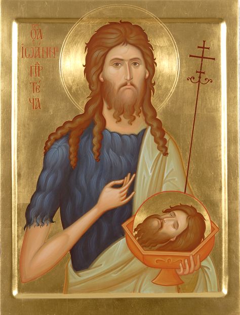 Άγιος Ιωάννης ο Πρόδρομος / Saint John the Baptist Saint John The Baptist, Icon Inspiration, Icon Painting, St John The Baptist, Egg Tempera, Paint Icon, Orthodox Christian Icons, Byzantine Art, Byzantine Icons