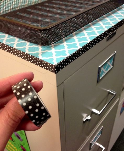 Contact paper and Washi tape for the edges.  36 Clever DIY Ways To Decorate Your Classroom Cubicle Decor, Organization Decor, New Classroom, Teacher Organization, Classroom Setup, Classroom Design, Classroom Setting, Contact Paper, School Decorations