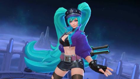 Layla Mobile Legends, Mobile Legends Skin, Layla Mlbb, Truk Besar, Fav Characters, Bang Bang, Mobile Legends, Bangs, Flash