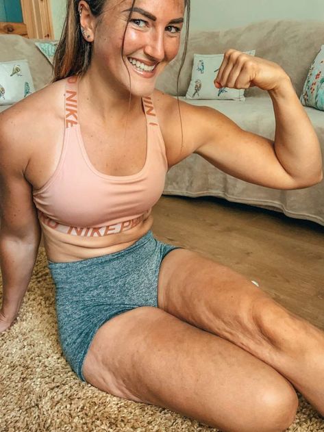 Meet Hayley Madigan, the body positive fitness influencer showing that even the fittest, strongest bodies have cellulite too Body Positive Exercise, Body Positive Influencers, Real Body Shapes Aesthetic, Hayley Madigan Fitness, Real Bodies Outfits, Size 8 Women Body Image, Size 4 Body Image, Real Body Shapes, All Body Types Are Beautiful