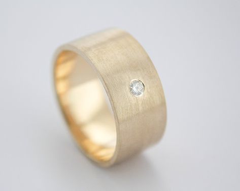 Wide Gold Band Rings Women, Wide Gold Wedding Band Woman, Wide Band Diamond Rings For Women, Wide Band Diamond Rings, Thick Wedding Bands, Thick Gold Band, Wide Gold Ring, Band Rings Women, Gold Wedding Bands Women