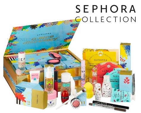 calendrier de lavent sephora collection premium 2022 Perfume Advent Calendar, Cosmetic Advent Calendar, Best Beauty Advent Calendar, Beauty Advent, Coconut Lip Balm, Toy Advent Calendar, Cream Lip Stain, Hand Balm, Advent Calenders