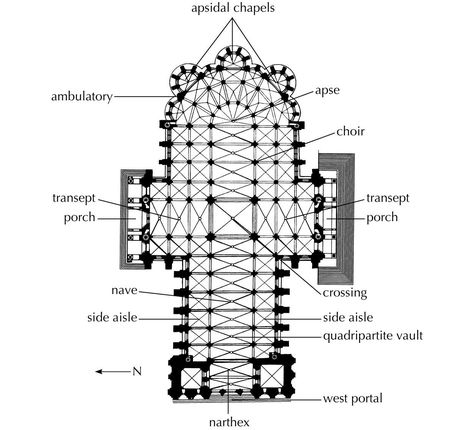 Plan, Chartres Cathedral. 1194-1220 #architecture #cathedral Floor Plan Sketch, Sacral Architecture, Chartres Cathedral, Reims Cathedral, Art Through The Ages, Paper Architecture, Architecture Life, Cathedral Architecture, Architecture Sketchbook