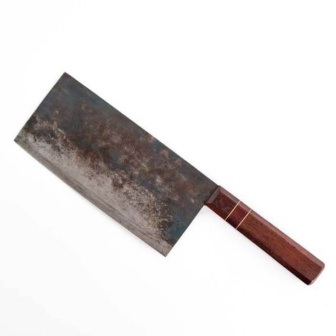 Knife Smithing, Knife Making Ideas, Chinese Cleaver, Knife Drawer, Chopper Knife, Knife Ideas, Knife Making Tools, Best Kitchen Knives, Knife Skill