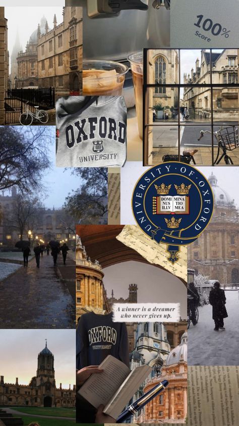 Oxford University England, University Inspiration, Oxford College, College Vision Board, Academic Aesthetic, College Motivation, Medical School Inspiration, Dream College, Doctorate