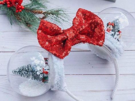 Diy Mickey Mouse Ears, Disney Ears Hat, Diy Disney Ears, Disney Ears Headband, Disneyland Ears, Diy Mickey Ears, Disney Mouse Ears, Disney Minnie Mouse Ears, Disney Christmas Ornaments