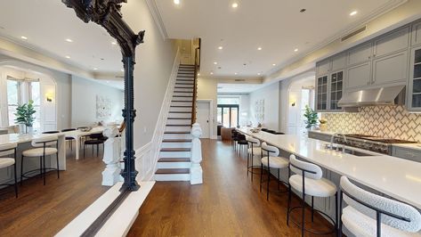 Matterport New York Townhouse, Matterport New York, Matterport Nyc, New York Townhouse, Building Plans House, Plans House, 3d House, Nyc Apartment, Dream House Interior