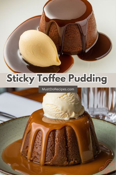 Gordon Ramsay’s Sticky Toffee Pudding Recipe Pudding Sauce, Sticky Toffee Pudding Recipe, Toffee Recipe, Toffee Sauce, Toffee Pudding, Sticky Toffee Pudding, Sticky Toffee, Dessert Sauces, Gordon Ramsay