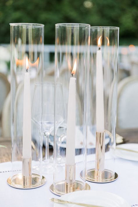 Tall Candle Holders Decor, Romantic Wedding Ceremony Decor, Submerged Flower Centerpiece, Stanly Ranch, Champagne Decor, Taper Candles Wedding, Best Wedding Reception, Marathi Wedding, Silver Centerpiece