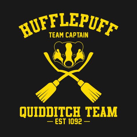 Hp Icons, Hufflepuff Quidditch, Harry Potter T Shirt, Harry Potter Stickers, Hufflepuff Aesthetic, Hufflepuff Pride, Oliver Wood, Harry Potter Shirts, Harry Potter Hufflepuff