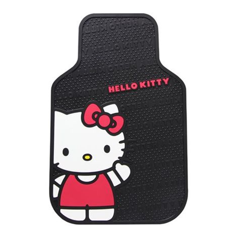 Buy Hello Kitty Core Floor Mat 2-Pack at Entertainment Earth. Mint Condition Guaranteed. FREE SHIPPING on eligible purchases. Shop now! #Affiliate, , #Affiliate, #Core, #Kitty, #Floor, #Pack, #Mat Hello Kitty Core, Hello Kitty Car Accessories, Hello Kitty Car, Girl Car, Girly Car, Packing Car, Car Floor Mat, Cute Car Accessories, Mat Black