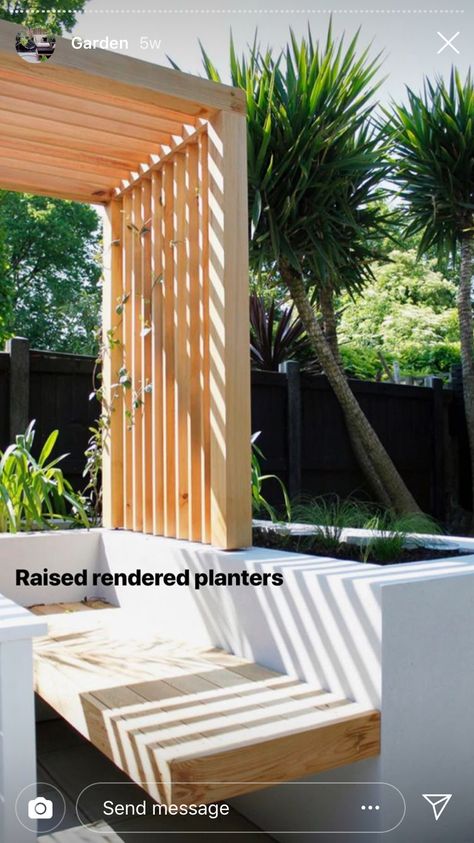 Garden Design London, Moderne Have, Cedar Pergola, Contemporary Garden Design, Pergola Ideas, Modern Pergola, Courtyard Design, Pergola Design, Wooden Pergola