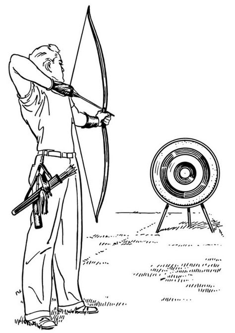 pre 1960 hunting sports drawings sketches of people Archery Tips, Recurve Bows, Archery Arrows, Archery Bows, Archery Bow, Traditional Archery, Recurve Bow, An Arrow, Archery Hunting