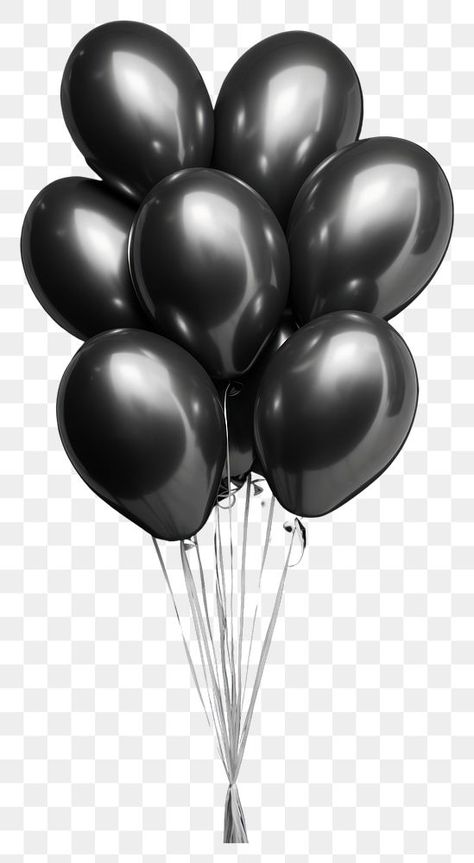 Black Ballons, Silver Balloons, Black And Gold Balloons, Black Balloon, Balloon Pictures, Birthday Pics, Silver Birthday, Silver Balloon, Branding Inspo