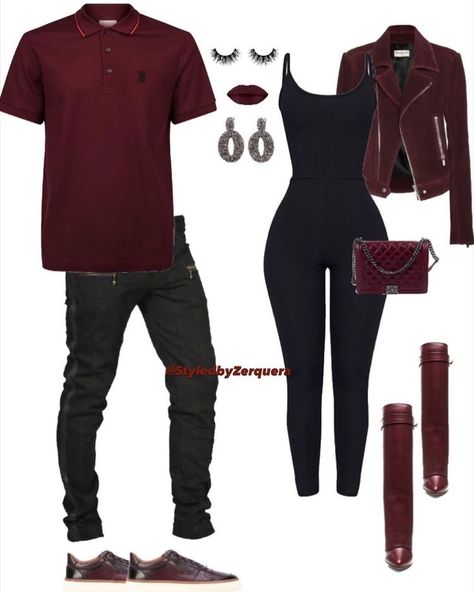 Cute Couple Outfits Swag, Couple Swag, Couples Matching Outfits Swag, Matching Fits, Couple Outfit Ideas, Couple Matching Outfits, Outfits Matching, Couple Fits, Couples Outfit