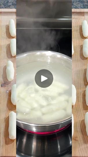 Korean Food and Recipes | How To Make Tteokbokki With Potatoes (Part 1)💛 | Facebook Food Potatoes, Potato Dog, K Food, Food And Recipes, Boiling Water, Much Needed, Korean Food, A Bowl, 15 Minutes