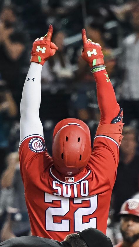 4th HR in 5 games for Juan Soto 🐐   The post Washington Nationals: 4th HR in 5 games for Juan Soto… appeared first on Raw Chili. Run Streak, Baseball Drip, Max Fried, Baseball Pics, Baseball Wallpaper, Juan Soto, Nba Stephen Curry, Mlb Wallpaper, Baseball Photography