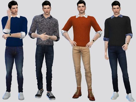 Sims 4 Male Clothes, Male Sims, Sims 4 Male, Male Clothes, Male Clothing, Story Characters, Sims 4 Clothing, The Sims Resource, Ts4 Cc