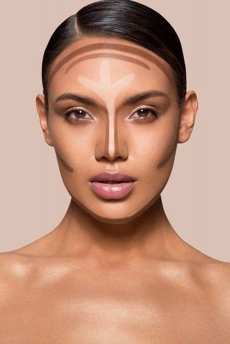 This specific image applies to contouring for darker complexions. You can view more on: How to Apply Contour Makeup Depending on Your Skin Tone ★ See more: http://glaminati.com/contour-makeup/ Apply Contour, Contour Nose, Y2k Makeup Looks, Contouring Techniques, Contouring Makeup, Minimal Makeup Look, Y2k Makeup, Face Charts, Test Shoot