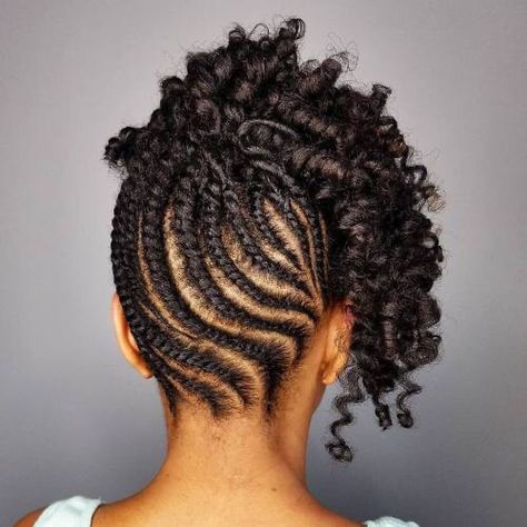 Curls Updo, Black Haircut Styles, Natural Updo, Flat Twists, Flat Twist Hairstyles, Curled Updo, Flat Twist Updo, Natural Hair Twist Out, Twisted Updo