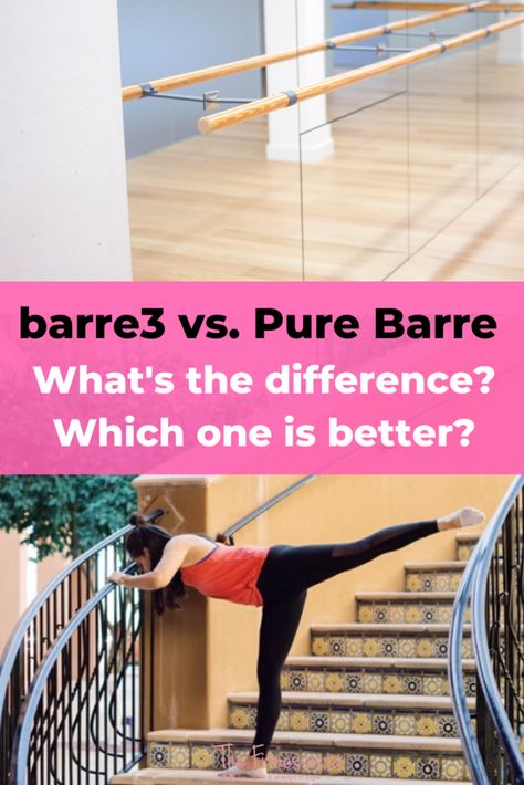 Pure Barre vs. barre3: which one is better? Barre3 Workout, Barre Code, Pure Barre Workout, Barre Moves, Total Body Workout Routine, Workout Routines For Beginners, Barre Classes, Pure Barre, Yoga Barre