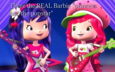 THEY LITTERLY ARE!! Strawberry Shortcake Cartoon, Real Barbie, Strawberry Shortcake Characters, Cherry Jam, Music Clips, Ghibli Movies, Barbie Princess, The Amazing World Of Gumball, Cartoon Pics