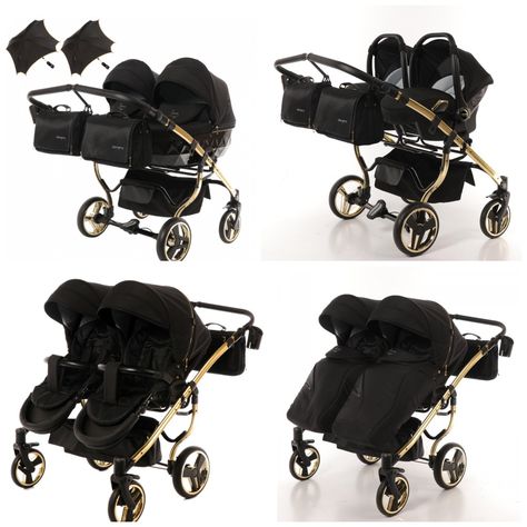 Double Stroller For Twins, Boy Room Themes, Twin Strollers Infants, Luxury Stroller, Luxury Baby Clothes, Twin Strollers, Triplet Babies, Baby Girl Clothes Winter, Fashion Baby Girl Outfits