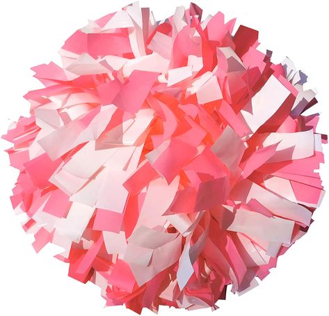 Amazon.com : Danzcue 1 Pair 6 Inches Plastic Cheerleading Pom Poms with Dowel Handle, Gold : Sports & Outdoors Pink Cheer Pom Poms, Cheer Essentials, Pom Pom Cheerleading, Cheerleading Pom Poms, Cheer Pom Poms, Pink Pom Poms, Pink Pom Pom, Pom Poms, Cheerleading