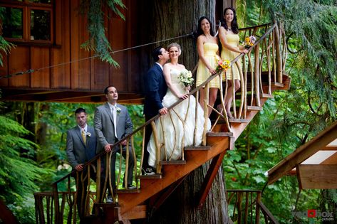 Treehouse Point Wedding  It's near his family . . . . and I'm in love Tarzan Wedding, Treehouse Weddings, Mohican Treehouse Wedding, Unconventional Wedding Reception, Treehouse Point Wedding, Wedding Venues Outdoor Willow Tree, Treehouse Wedding, Treehouse Point, The Magic Treehouse Books