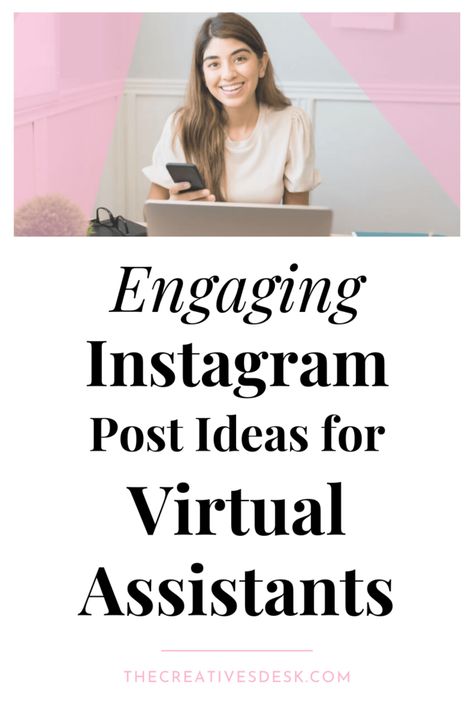 Engaging Instagram Post Ideas for Virtual Assistants | The Creatives Desk Virtual Assistant Instagram Post Ideas, Virtual Assistant Social Media Posts, Virtual Assistant Instagram Posts, Virtual Assistant Post Ideas, Virtual Assistant Content Ideas, Virtual Assistant Content, Creative Post Ideas, Content Ideas For Instagram, What To Post On Instagram