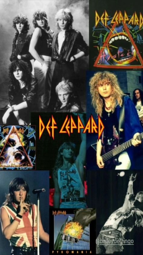 Def Leppard Funny, 80s Men Hair, Def Leppard Wallpaper, Def Leppard Logo, Def Leppard Band, Metallica Logo, Def Leppard Joe Elliot, Rock Poster Art, Phil Collen