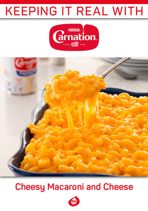 Macaroni and cheese like it's supposed to be, tasty with homemade goodness. Children and adults alike will love this classic. Cpk Macaroni And Cheese, Carnation Macaroni And Cheese, Country Mac And Cheese, Mac And Cheese Recipe Soul Food, Milk Chocolate Fudge, Cheesy Macaroni, Country Cook, Country Cooking, Mac N Cheese Recipe