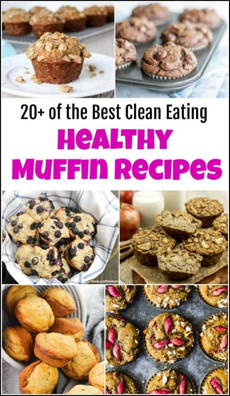 Clean Breakfast Muffins, Healthy Egg Muffins Clean Eating, Healthy Snack Muffins, Clean Eating Breakfast Muffins, Clean Eating Muffin Recipes, Healthy Muffins For Breakfast, Clean Muffin Recipes, Healthy Muffin Recipes Low Calories, Healthy Baking Recipes Clean Eating