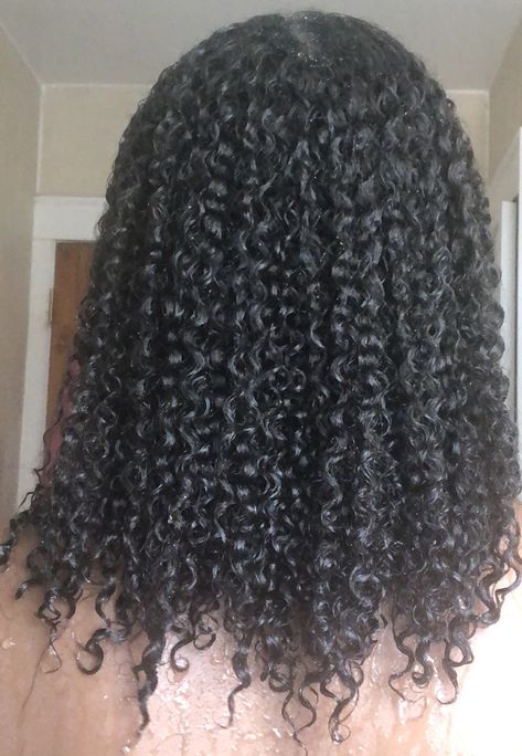 Wet 4a hair 3c/4b Hair, 4a Hair Styles, Long 4a Hair, Curly Hair 4a, Curly Hair 3c, Wet Curly Hair, 3b 3c Hair, 3c 4a Hair, 4a Natural Hair