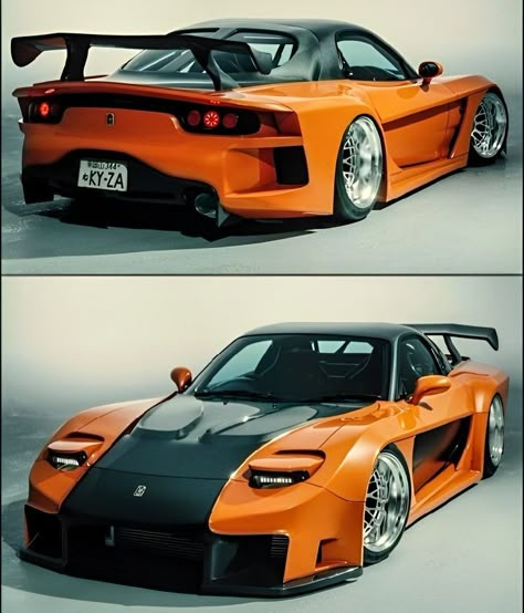 Hans Mazda Rx7, Japanese Sports Cars, Best Jdm Cars, Dream Cars Jeep, Racing Car Design, Rx 8, Street Racing Cars, Cool Sports Cars, Mazda Rx7