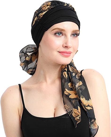 Turbans For Women, Chemo Turbans, Women Long Hair, Chemo Headwear, Head Wrap Scarf, Full Wigs, Long Hair Women, Turbans, Long Scarf