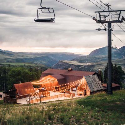 Fire Pit Wedding, Telluride Ski Resort, Telluride Wedding, San Juan Mountains, Venue Rental, Private Dining Room, Ski Season, Mountain Village, Golf Resort